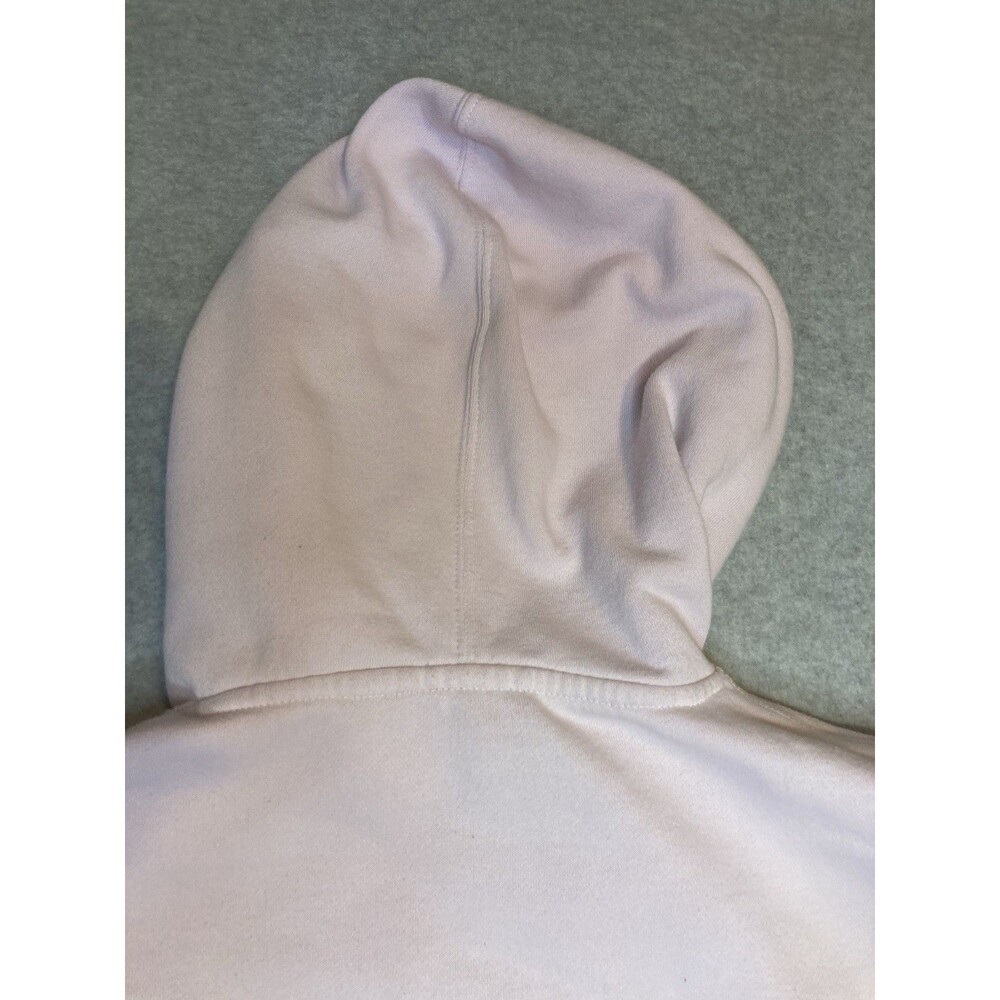 Coca-Cola W Sz XXL Pink Hoodie Oversized Retro Red Stitched Felt Logo Coquette - Picture 13 of 16